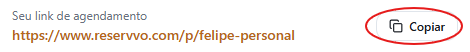Link Agendamento